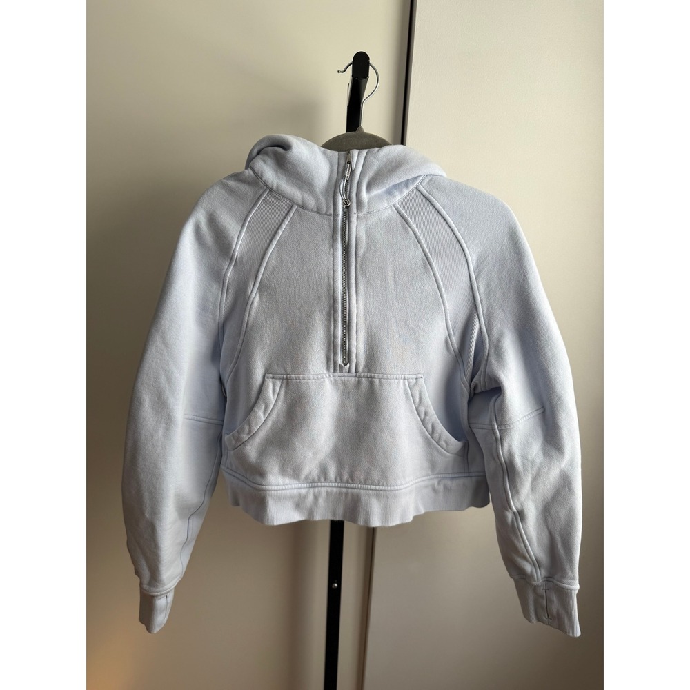 Lululemon Scuba Oversized Half-Zip Hoodie /‎ Size M/L / Blissful Blue